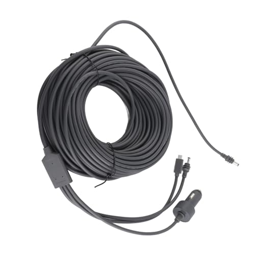 SPYMINNPOO 3 in 1 Stromkabel, DC Male Stecker zu USB C PD 100W & Auto -Ladegerät, 18AWG Ladungskabel für -Satellitengeräte (15M) von SPYMINNPOO