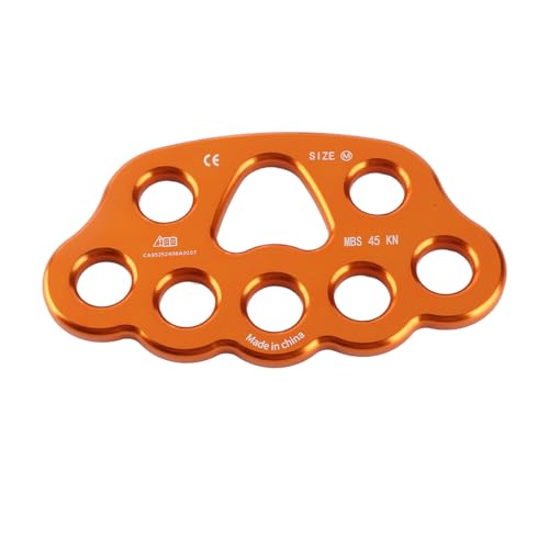 SPYMINNPOO 8 Löcher -Schaltplatten, 45KN -Seilsportklettern Multi Anchor Point -Steckergetriebe von SPYMINNPOO