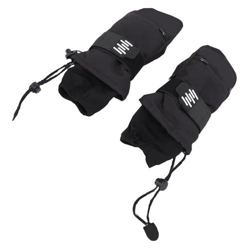 SPYMINNPOO Aramid Faser Windschutz Schneebedeckter Warmer Skigitens mit Stoßdämpferpads für Ski -Snowboarden -Wintersport, Langlebiger und Abrieb, Ergonomisches Fünf Finger Design, (M) von SPYMINNPOO