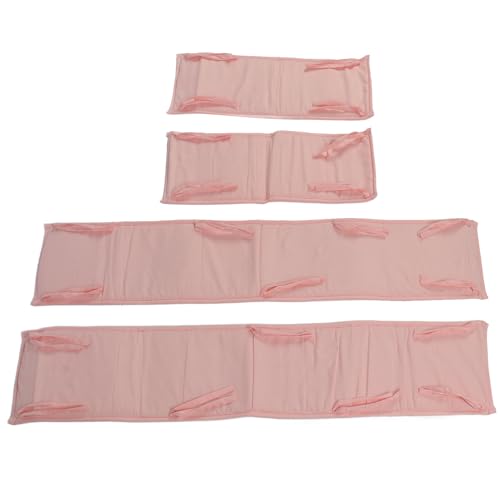 SPYMINNPOO Bettgitterschutz für Kleinkinder, Hohes Kinderbettgitter für Kleinkinder, Sicherheitsbettgitterschutz, Seitengitterschutz (PINK) von SPYMINNPOO