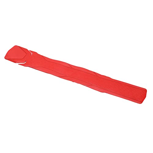 SPYMINNPOO Bike Frame Protection Kit Bike Frame Protective Film Aufkleber Premium PVC-Material Anti-Schlupf-Gestein & Kiesschutz Einfach zu Auftragen mit Cooles Linienmuster für die Meisten (Rot) von SPYMINNPOO