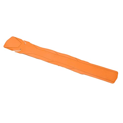 SPYMINNPOO Bike Frame Protection Kit Bike Frame Protective Film Aufkleber Premium PVC-Material Anti-Schlupf-Gestein & Kiesschutz Einfach zu Auftragen mit Cooles Linienmuster für die Meisten (ORANGE) von SPYMINNPOO