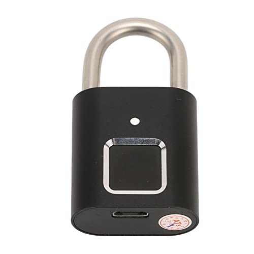 SPYMINNPOO Fingerabdruck Lock Smartschlüssellosen Fingerabdruck Vorhängeschloss Fitnessstudio Locker Schloss Leichtes Strapazierbares Zink -Legierungs -Schlüssellose mit 20 Fingerabdruckkapazität von SPYMINNPOO