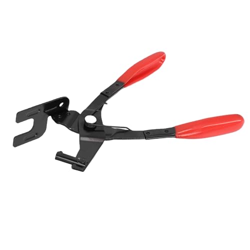 SPYMINNPOO Hochleistungsabgaszange, Ergonomisches Griff-Metall-Abgassschalter-Entfernen-Werkzeug für Autowagen, Schnelles und Einfaches Entfernen, Platzsparendes Design, Universelle Kompatibilität von SPYMINNPOO