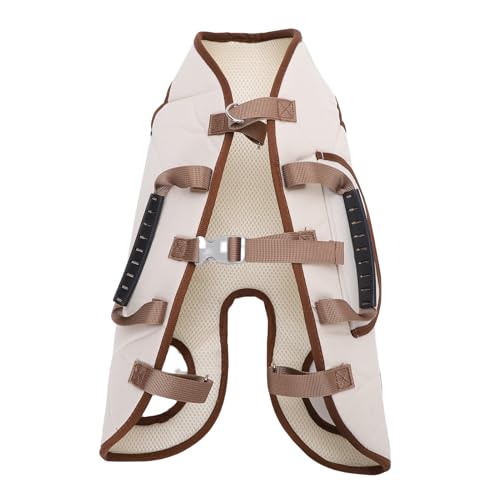 SPYMINNPOO Hundeaufzugsgurt, Einstellbare Oxford -Stoff -Haustierweste Ganzkörperstütze Sling -Träger für Außenreisen (S) von SPYMINNPOO