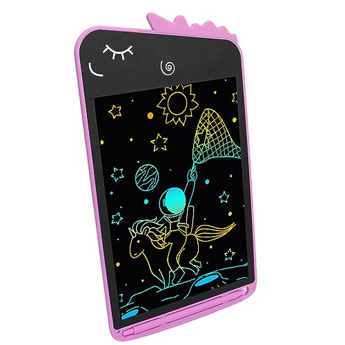 SPYMINNPOO LCD-Schreibtablett, 8,5 Zoll, Schreibtablett, hohe Empfindlichkeit, Augenschutz, elektronisches Zeichenbrett mit Stift (lila) von SPYMINNPOO