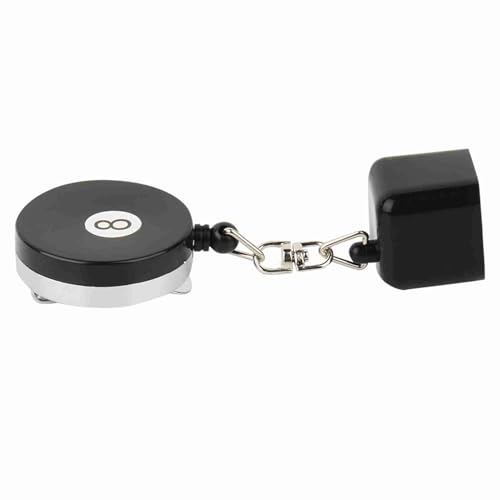 SPYMINNPOO Langlebiger Leichter Billardkreidehalter Tragbarer, Einziehbarer Halter für Pool Cue Schwarz von SPYMINNPOO
