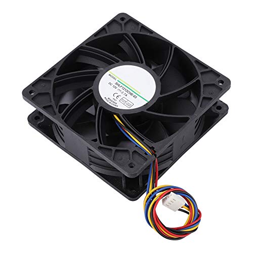 SPYMINNPOO Schnelle Wärmespannung 12 Cm DC12V Kochen Kühlung 6000 U/Min 210.38cfm Hohe Doppelkugel von SPYMINNPOO