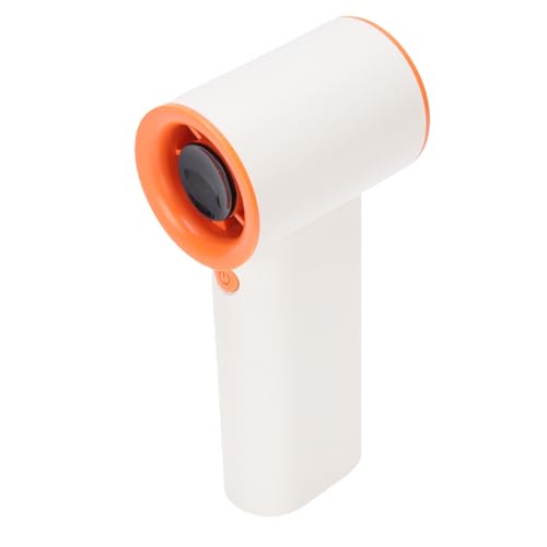 SPYMINNPOO Tragbarer Handheld -Lüfter MINI MINI Personal Lüfter USB Wiederaufladbarer Taschenlüfter mit 3600 -mAh Akku Digitaleinstellungen Einstellbarer Geschwindigkeitsbetrieb für das (WHITE) von SPYMINNPOO