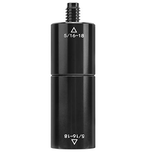 Smooth Design Black Pool Extension Cue 2oz Billard Mittelverbindungswelle Extender 5/16‑18 Zähne für die Cue -Gewichtsanpassung von SPYMINNPOO