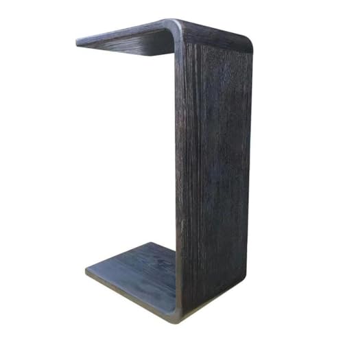SPYQKHSH Beistelltisch aus Massivholz for die Couch, kleine Mini-Snack-C-Tische, Nachttisch for Enge Räume for Wohnzimmer, Schlafzimmer, Büro, Balkon(D) von SPYQKHSH