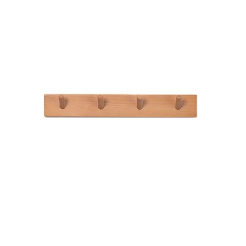 SPYQKHSH Garderobenständer aus Holz zur Wandmontage, platzsparender Kleiderständer for Aufhängen, Wandhaken for Eingangsbereich, Badezimmer, Schlafzimmer, Wohnzimmer(A,40cm) von SPYQKHSH