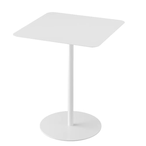 SPYQKHSH Quadratischer Beistelltisch aus Metall, Getränketisch, dekorativer Beistelltisch mit Sockel zur Präsentation und Aufbewahrung, for Wohnzimmer und Schlafzimmer mit kleinem Raum(B,40x70cm) von SPYQKHSH
