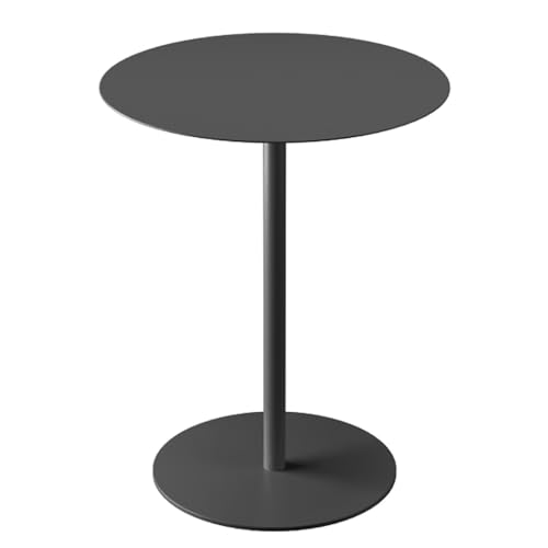 SPYQKHSH Runder Beistelltisch, Metall-Sofa-Beistelltische, moderner Nachttisch for Bett oder Couch, Getränketisch, for Wohnzimmerecken, Schlafzimmer, Terrasse und Bar(A,50x70cm) von SPYQKHSH
