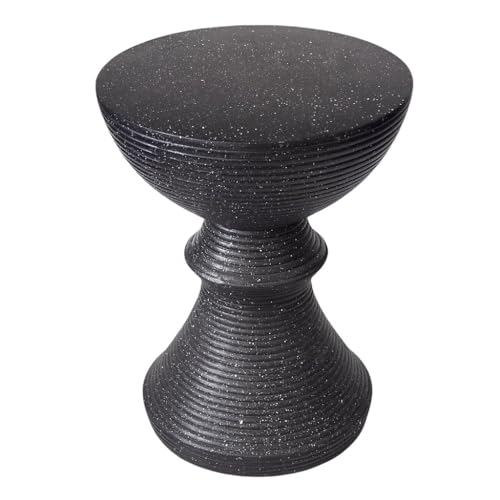 SPYQKHSH Runder Beistelltisch im Landhausstil, moderner Nachttisch, Beistelltisch for Kunstsofas, kreativer Freizeit-Akzenttisch, for Wohnzimmer, Schlafzimmer oder Eingangsbereich(C) von SPYQKHSH