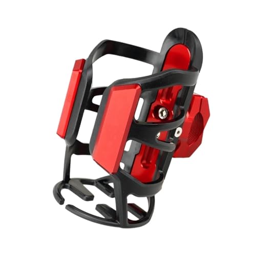 SPYSMPSEM Motorrad Getränkehalter Getränkestütze Geeignet Für Tracer 700 900 7 9 Gt 700Gt 900Gt Wasser Tasse Halter Getränke Flasche Halter Zubehör Tasse Halter Getränke(Red) von SPYSMPSEM