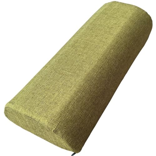 Nacken-Und Knierolle Kopfkissen Kissenrolle Nackenkissen Kissen Rolle Orthopädisches Nackenkissen, Lagerungsrolle, Bolster Side Sleeper Pillow with Abnehmbar Cover(*10,45x25x10cm/18x10x4in) von SPeesy
