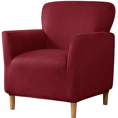 Sesselbezug Sesselschoner Stretch Sesselauflage, Sofaüberzug Clubsessel Sessel Bezug für Eine Einfache Reinigung,Cocktailsessel Armchair Sesselhussen mit Armlehne Hussen für Sessel (Color : #79) von SPeesy