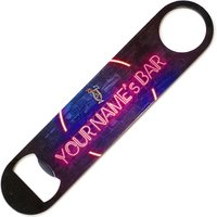 Personalisierte Neon-Effekt-Edelstahl-Bar-Blade Flaschenöffner Benutzerdefinierte Geschwindigkeit Öffner Fügen Sie Einen Beliebigen Text Oder Personalisierte Neon-Effekt-Edelstahl-Bar-Blade Flaschenöffner Benutzerdefinierte Geschwindigkeit Öffner Fügen Sie Einen Beliebigen Text Oder von SQ4Upersonalised