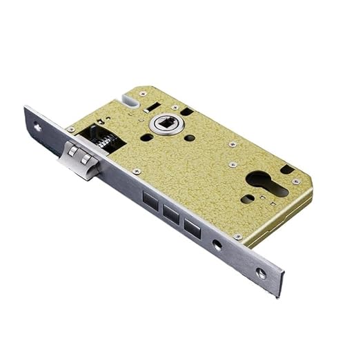 Einsteckschloss Edelstahl 85X60 Schloss Hardware Tür Split Schloss Körper Holztür Lockcase Metall Quadratische Platte Einsteckschloss ZimmertüR von SQIANKUN