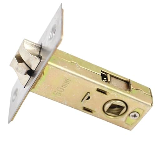 Einsteckschloss Hardware Einzelschlosskörper Zunge Durchgangsschlosskörper Schlosskern WC-Türschloss Einzelzunge Schlosskastenbeschlag Einsteckschloss ZimmertüR(JY-60MM) von SQIANKUN