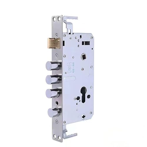Einsteckschloss Schlosskörper Edelstahl Türschloss Teil Messingriegel Hardware Sicherheitstorschlossbeschläge Einsteckschloss ZimmertüR(240 no hook) von SQIANKUN