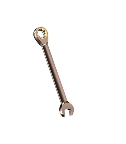 SQIANKUN MaulschlüSsel Set 1Pc Schlüssel Flexible Goldene Ratschenschlüssel Drehmoment Universal Schraubenschlüssel for Auto Reparatur Werkzeuge Metric Hand Werkzeug SchraubenschlüSsel Set(12mm) von SQIANKUN