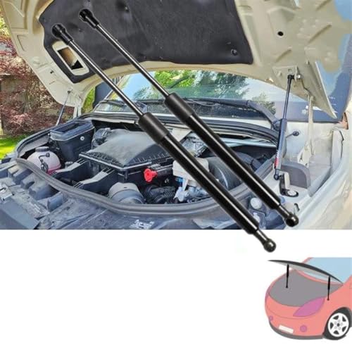 Gasfeder Dämpfer Haube Motorhaube Streben Für Mercedes Für Benz Für Sprinter 907 910 VS30 2018-2024 2025 Schock Dämpfer Lift Unterstützt Prop Stange Motorhaubendämpfer(Normal Black) von SQIFBA