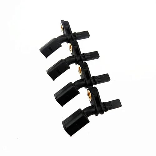 Raddrehzahlsensor 4Pcs Auto ABS Sensor Rad Geschwindigkeit Rechts Vorne WHT003860 Für VW Für Golf Für Passat Für Polo 9N 6R 6C Für A1 A2 A3 S3 TT 6Q0927804B ABS-Sensor von SQIFBA