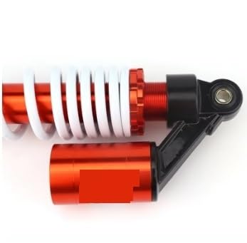SQIFBA Aufhängungsdämpfer 325/350mm Air Stoßdämpfer Hinten Suspension Dämpfung Einstellbar Für Roller Dirt Bike Go Kart Quad ATV Motorrad Stoßdämpfer Federbeine(325MM-10mm) von SQIFBA