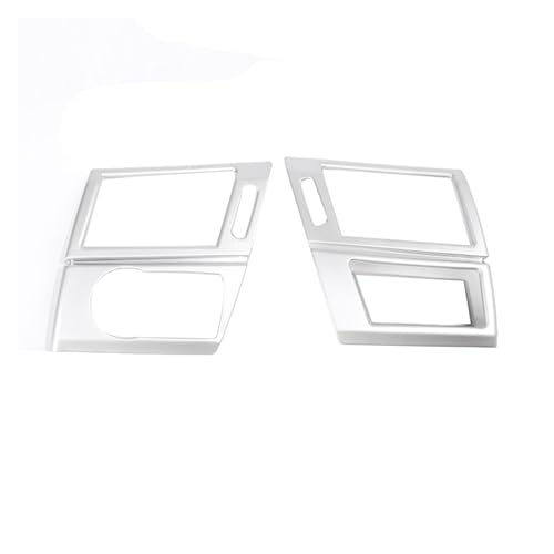 SQIFBA Entlüftung Lüftungsdüsengitter Auto Armaturenbrett beidseitig Klimaanlage Steckdose Rahmenverkleidung Aufkleber für X3 E83 2003-2010 SQIFBA Entlüftung Lüftungsdüsengitter Auto Armaturenbrett beidseitig Klimaanlage Steckdose Rahmenverkleidung Aufkleber für X3 E83 2003-2010 von SQIFBA