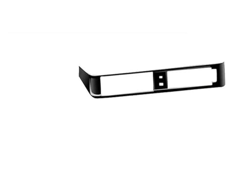 SQIFBA Entlüftung Lüftungsdüsengitter Auto Center Konsole Klimaanlage Outlet Trim Rahmen Für N-Box Passagier A/C Air Outlet Abdeckung RHD(Bright Black) von SQIFBA