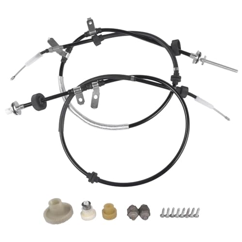 SQIFBA Feststellbremsaktuator Für Land Für Rover Für Discovery 3 & 4 2005-2013 LR019223 Reparatursatz Für Das Hintere Handbremskabelmodul Auto Parkplatz Bremse von SQIFBA