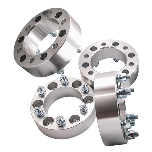 SQIFBA Spürverbreiterungsatz 108mm 4 x Spurverbreiterungen Adapter FÜR Hilux 1996-2013 6x139,7 50mm 4wd von SQIFBA