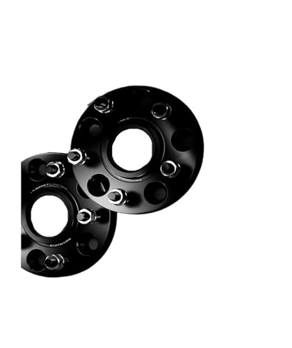 SQIFBA Spürverbreiterungsatz 2 stück 15/20/25/30/35mm PCD 5X 114,3 CB 64,1mm Spurverbreiterungen Adapter für Tesla Für Model Y M14XP 1,5(2PCS 35mm) von SQIFBA