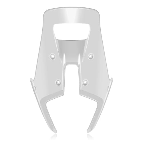 SQIFBA Windschild Für 390 790R 890 Für ADV Für Adventure 2023 2024 Motorrad Windschutzscheibe Erhöhung Und Verdickung Windschutzscheibe Sonnenblende Luftabweiser(Clear) von SQIFBA