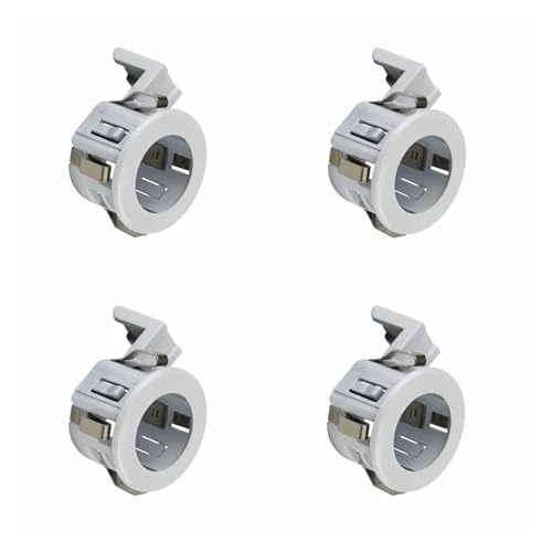 Sensorhalterung PDC Einparkhilfe Sensor Halter Halterung 39681-TL0-G01 39681TL0G01 4 Stück Für Lexus 89348-33080 89348-06020(Weiss) von SQIFBA