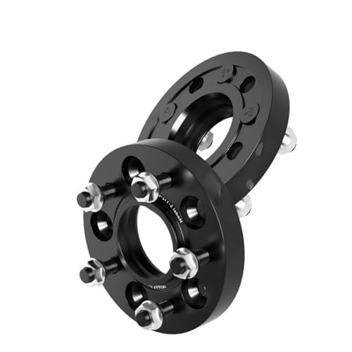 Spürverbreiterungsatz 2/4 stücke 5x114,3 CB 60,1mm M12x1,5 Hub Centric Schwarz Geschmiedet Rad Spacer Für Camry Für Corolla Platte 15/20/25/30/35mm(4pcs 25mm) von SQIFBA
