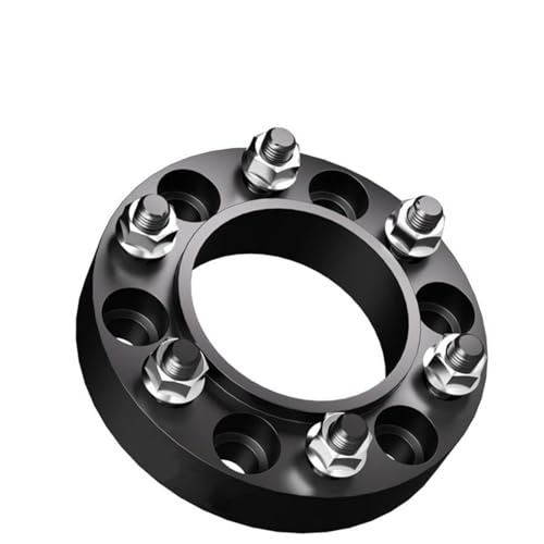 Spürverbreiterungsatz 2/4 stücke 6x139,7 93,1mm M12x1,5 Hub Centric Schwarz Geschmiedet Rad Spacer Für Bronco 2021-2024 Flansch Plate30/35/38/50mmmm(4pcs 30mm) von SQIFBA