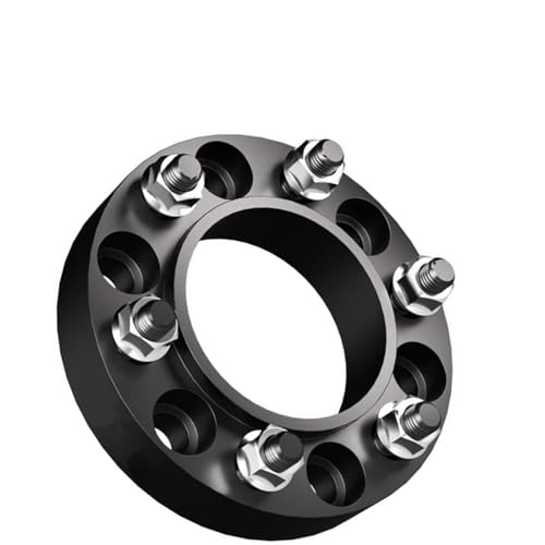 Spürverbreiterungsatz 2/4 stücke 6x139,7 93,1mm M12x1,5 Hub Centric Schwarz Geschmiedet Rad Spacer Für Bronco 2021-2024 Flansch Plate30/35/38/50mmmm(4pcs 38mm) von SQIFBA