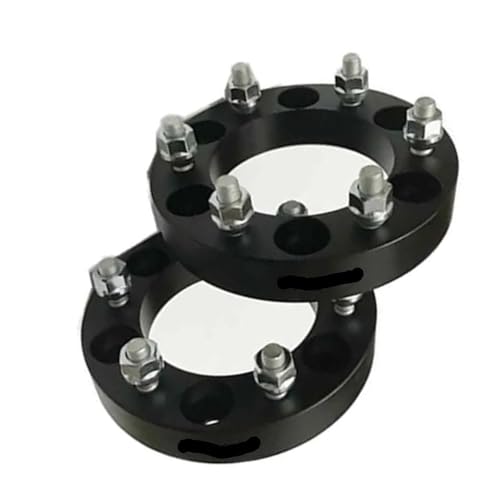 Spürverbreiterungsatz 2 stücke PCD 5x139,7 CB 108mm Aluminiumlegierung Hubcentric Rad Spacer Adapter Für Sierra(2PCS Black 25mm) von SQIFBA