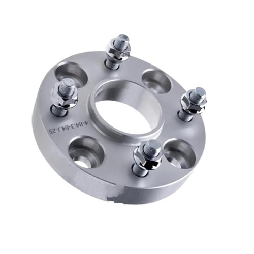 Spürverbreiterungsatz 25/30mm PCD 4x10 8 65,1mm M12 * 1,25 Rad Spacer Adapter Für Kaktus(1Pc Spacer 30mm-SR) von SQIFBA