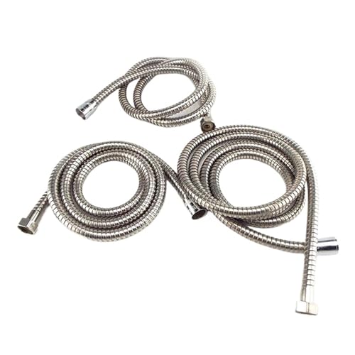 SQING 1,2 m 1,5 m 2 m Badezimmer Duschkopf Schlauch Langes Rohr for Home Bad Wc Dusche Verlängerung Sanitär Rohr Ziehen Edelstahl(1.5M) von SQING