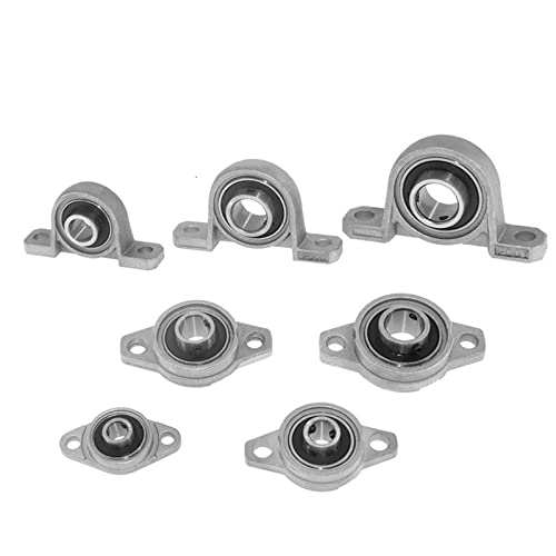 SQKIFQIF 2 stücke Zink-Legierung Durchmesser 8mm bis 30mm Bohrung Kugellager Kissen Block Montiert Unterstützung Kfl08 Kfl000 Kfl001 Kp08 Kp000(KP001 12mm) von SQKIFQIF