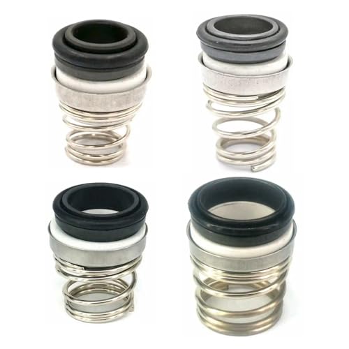 SQKIFQIF Hardware-Armaturen Größen Modell 155 Kohlenstoff-/Keramikring NBR-Dichtung Gleitringdichtung Wellendichtung Wasserdichtung Einzelspulenfeder Wasserpumpe Gleitringdichtung(33mm) von SQKIFQIF