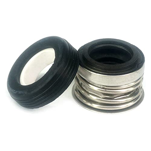 SQKIFQIF Hardwareteile 1/2" 5/8" 3/4" 7/8" 1" Keramik-/Kohle-Wasserpumpe Mechanische Wellendichtung Einzelschraubenfeder Selbstansaugende Pumpe Lager Ölzylinder Gute Abdichtung(45659) von SQKIFQIF