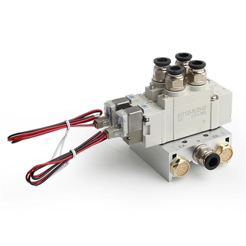 SQKIFQIF Magnetventilkombination DC12V DC24V AC110V AC220V Zylindersteuerventil SY3120-5LZD-M5 SY3120-3LZD-M5 4LZD 6LZD-M5(5 Combinations) von SQKIFQIF