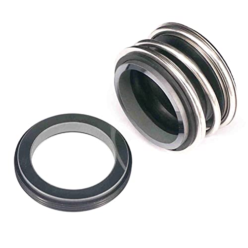 SQKIFQIF Verschiedene Modelle Innendurchmesser SiC/SiC-Ring Gleitringdichtung Wasserdichtungswelle Einzelschraubenfeder for Wasserpumpe Ölzylinderlager 109 Wasserdicht(28mm) von SQKIFQIF
