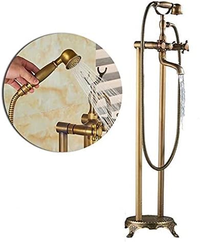 Antik Messing Bodenmontage Wanne Waschbecken Wasserhahn Doppelgriff Badezimmer Badewanne Dusche Set Freistehende Badewanne Mischbatterie mit Handbrause Antikes Messing AAntik Messing C Antikes Messing Antik Messing Bodenmontage Wanne Waschbecken Wasserhahn Doppelgriff Badezimmer Badewanne Dusche Set Freistehende Badewanne Mischbatterie mit Handbrause Antikes Messing AAntik Messing C Antikes Messing von SQMGFA