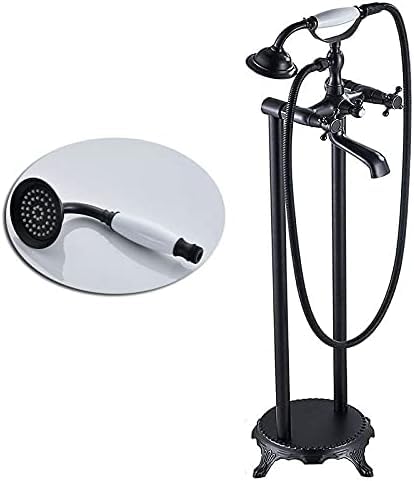 Antik Messing Bodenmontage Wanne Waschbecken Wasserhahn Doppelgriff Badezimmer Badewanne Dusche Set Freistehende Badewanne Mischbatterie mit Handbrause Antikes Messing AAntique Messing C Schwarz Antik Messing Bodenmontage Wanne Waschbecken Wasserhahn Doppelgriff Badezimmer Badewanne Dusche Set Freistehende Badewanne Mischbatterie mit Handbrause Antikes Messing AAntique Messing C Schwarz von SQMGFA